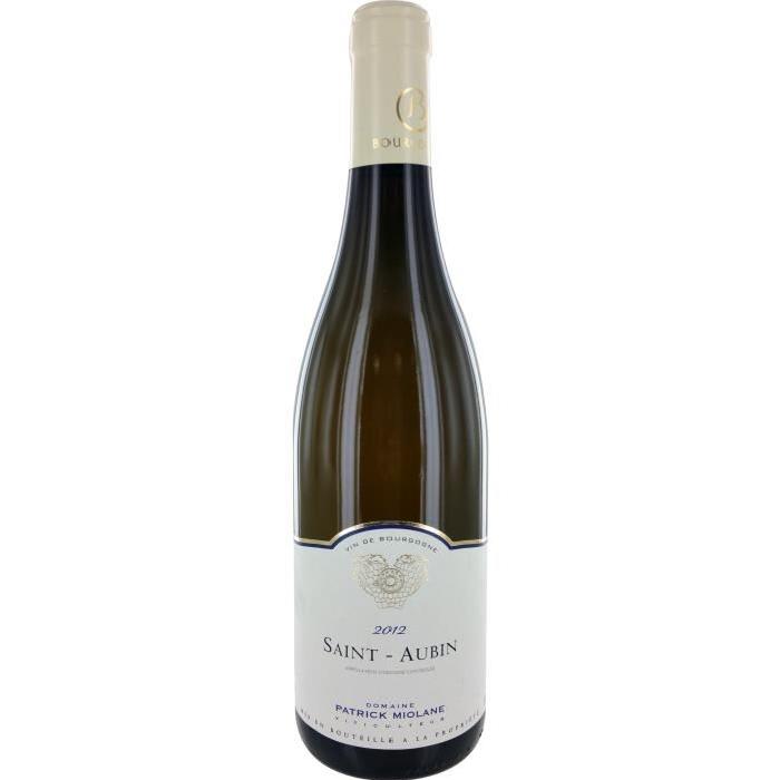 P. Miolane St Aubin Vin de Bourgogne - Blanc - 75 cl