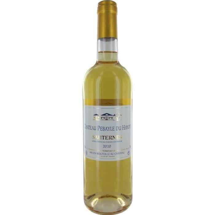 PEYBALE HAY Sauterne Vin de Bordeaux - Blanc - 75 cl
