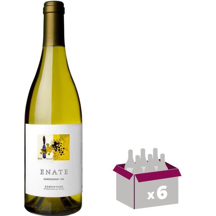 SOMOTAN ENATE 2016 Chardonnay Vin d'Espagne - Blanc - 75 cl - DO x 6