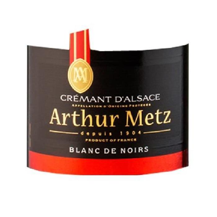 Crémant d'Alsace Blanc de Noir AOP Athur Metz -...