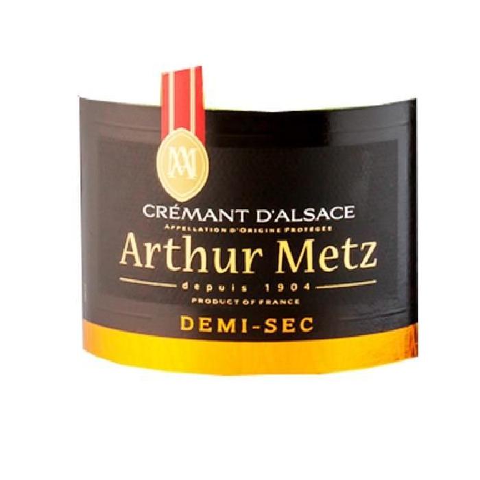 Arthur Metz Demi Sec Crémant d'Alsace AOP x6