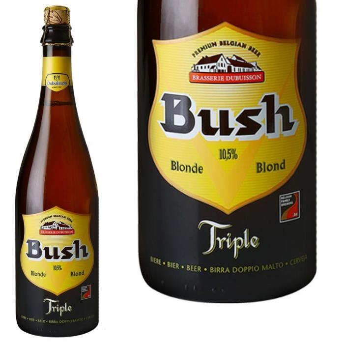 Biere Bush blonde 75cl 10.5°