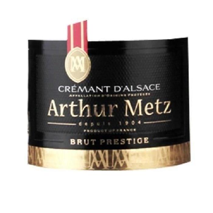 Crémant d'Alsace Brut AOP Athur Metz Prestige d...