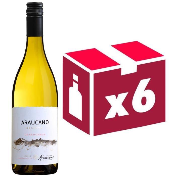 Hacienda Araucano Chardonnay - Vin blanc x6