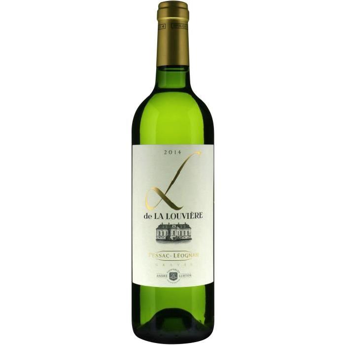 L de La Louviere blanc 2014 Pessac Léognan - Blanc sec - 75 cl