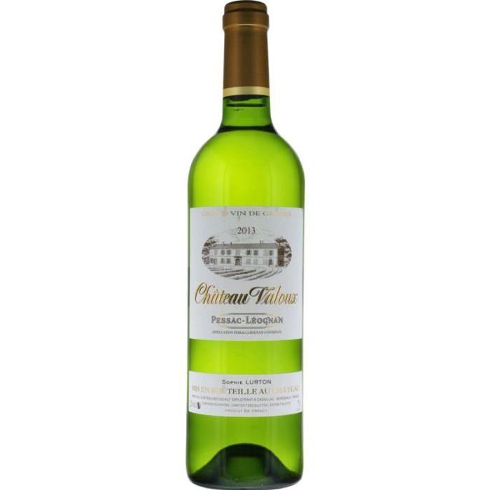 CHATEAU VALOUX Pessac Léognan - Blanc sec - 75 cl