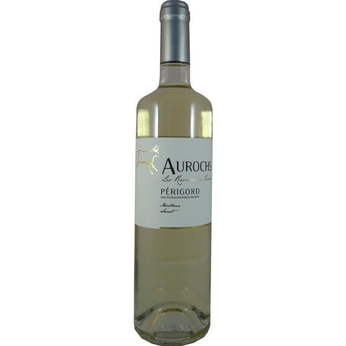 AUROCHS Vin du Sud Ouest - Blanc - Moelleux  - 75 cl - IGP