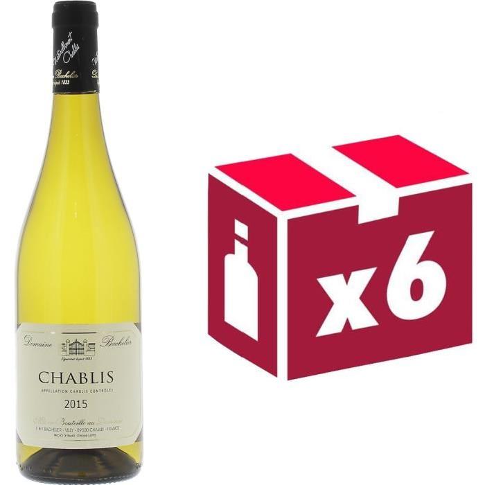 Domaine Bachelier Chablis 2015 - Vin blanc