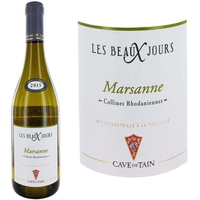 Les Beaux Jours Vin de Pays 2015 - Vin blanc x1