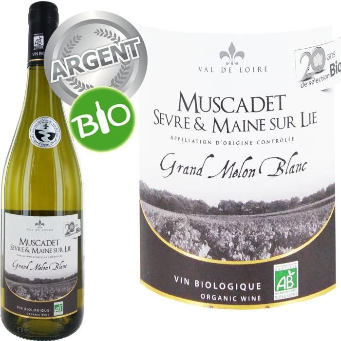 Grand Melon Blanc AOC Muscadet Sevre et Maine s...