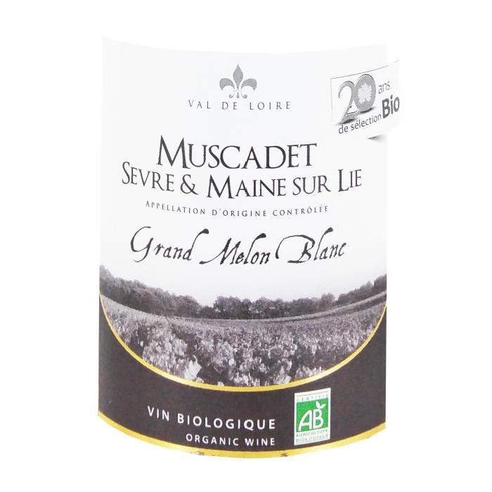 Grand Melon Blanc AOC Muscadet Sevre et Maine s...