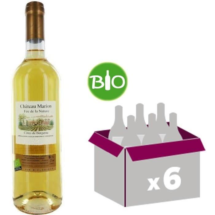 Château Marion Fée de la Nature AOC Côtes de Bergerac Bio 2016 - Vin blanc