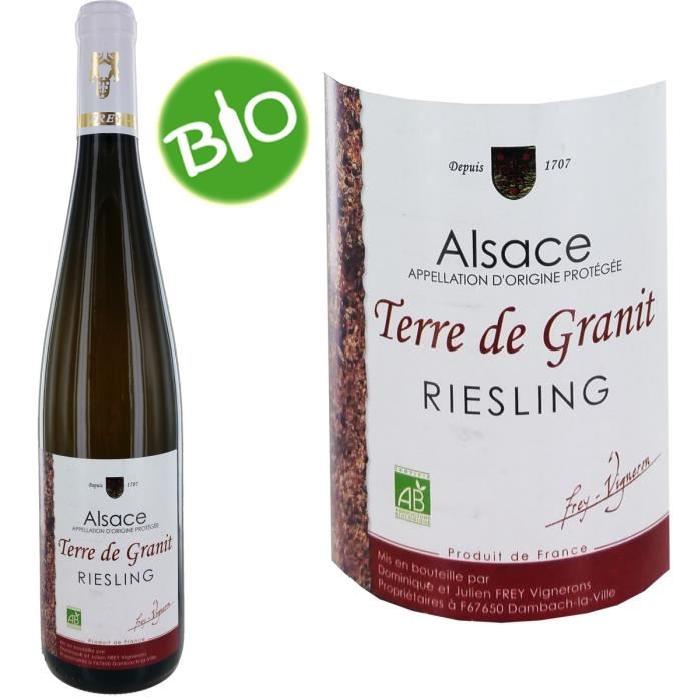 Alsace Riesling Bio Terre de Granit vin blanc 2...
