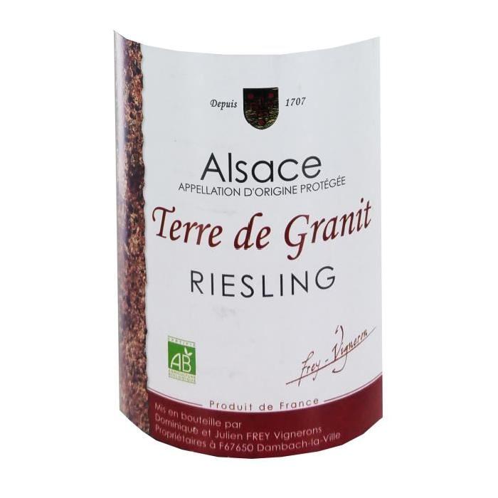 Alsace Riesling Bio Terre de Granit vin blanc 2...