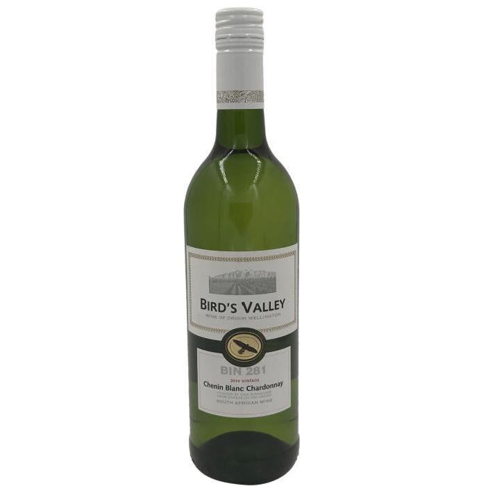 BIRDS VALLEY Chenin Chardonnay Vins d'Afrique du Sud - Blanc - 75 cl