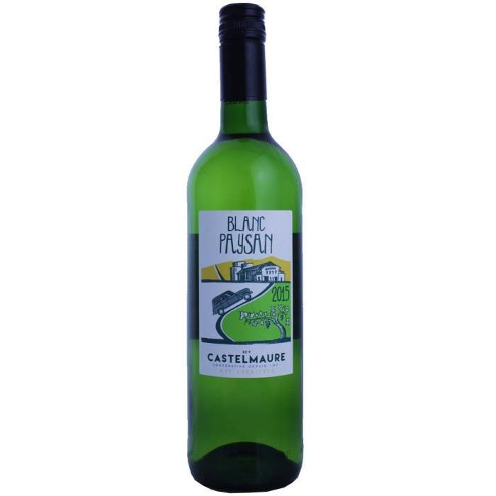 Le Blanc Paysan Corbieres 2015 - Vin blanc x1