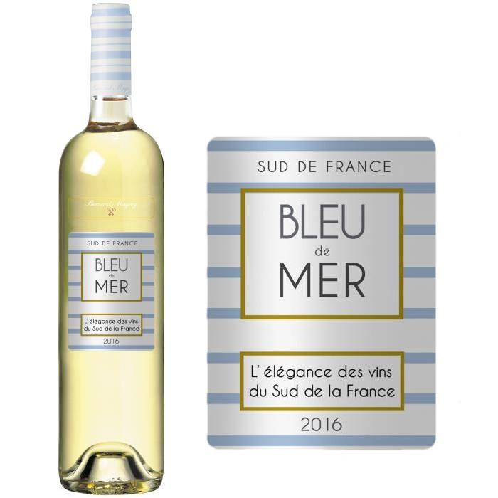 Bleu de Mer Vin de Pays d'Oc 2016 - Vin blanc