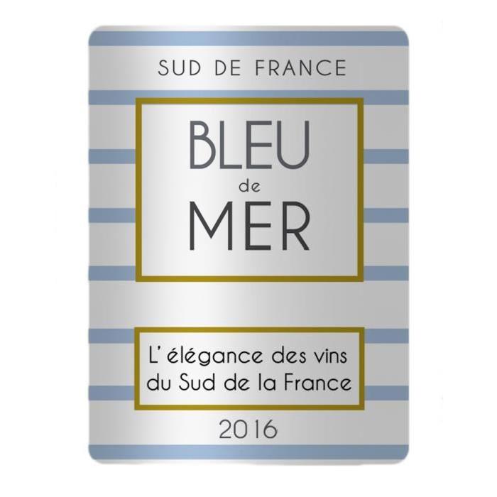 Bleu de Mer Vin de Pays d'Oc 2016 - Vin blanc