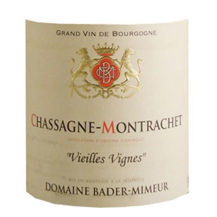 Domaine Bader-Mimeur Chassagne Montrachet Grand Vin de Bourgogne 2011 - Vin Blanc