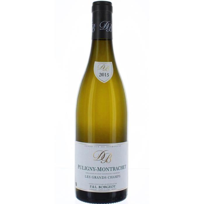 Domaine Borgeot Les Grands Champs Puligny Montrachet 2015 - Vin blanc