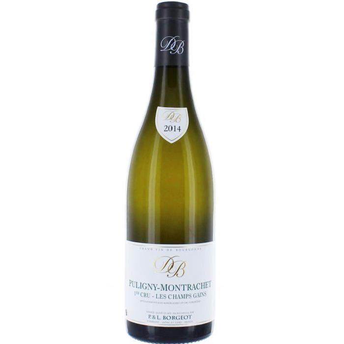 Domaine Borgeot Les Champs Gains Puligny Montrachet 2014 - Vin blanc