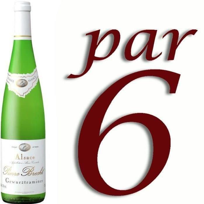 Gewurztraminer Réserve Brecht vin blanc x6