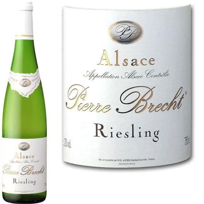 Riesling Réserve Brecht vin blanc x1