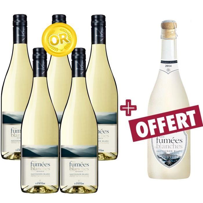 5+1 Fumées Blanches Sauvignon - Vin blanc