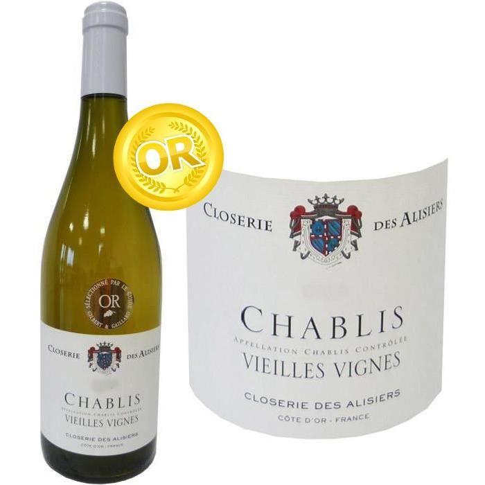 CLOSERIE Chablis vieille vigne Vin de Bourgogne - Blanc - 75 cl