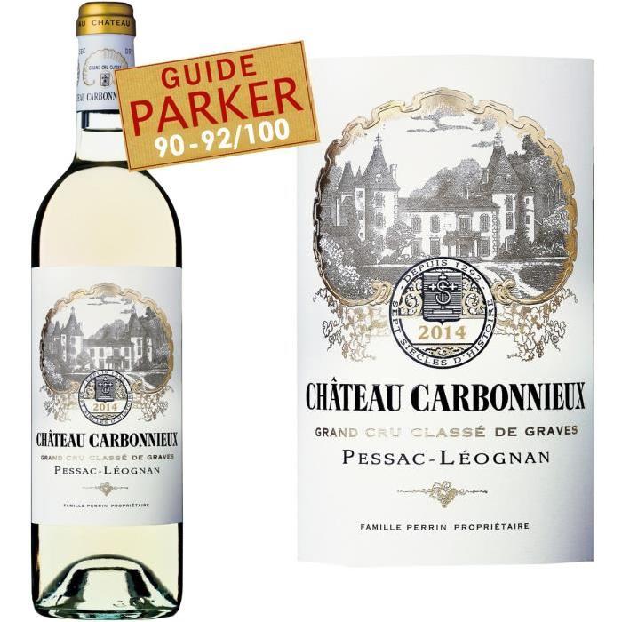 CHÂTEAU CARBONNIEUX 2014 Pessac Léognan Grand cru classé Vin de Bordeaux - Blanc - 75 cl