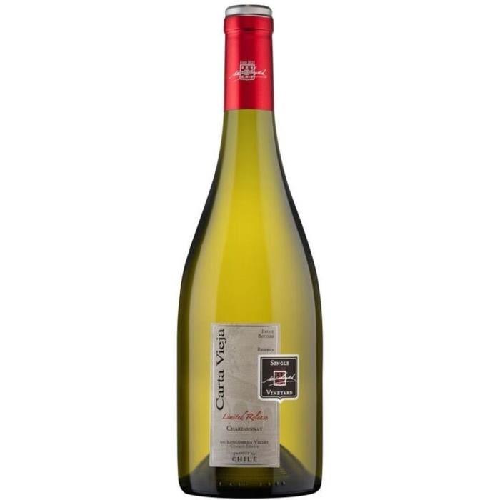 CARTA VIEJA Reserva Chardonnay Vin du Chili - Blanc - 75 cl