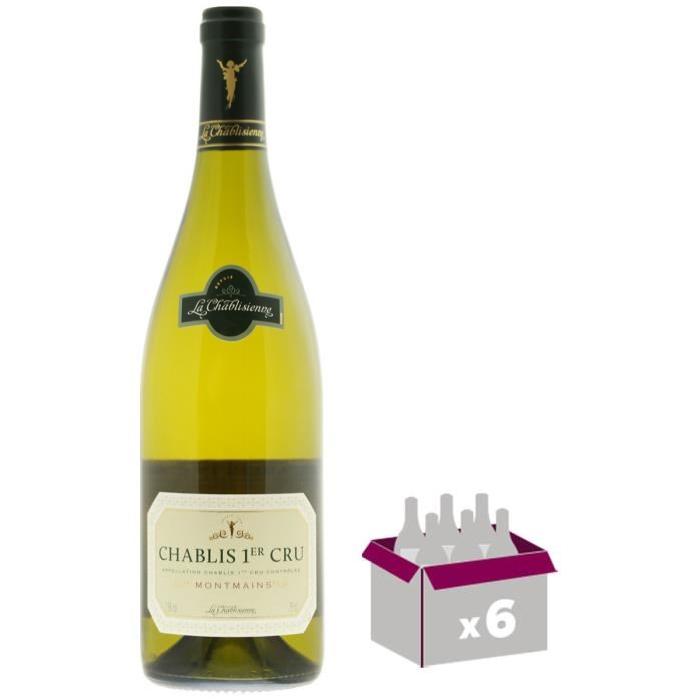 LA CHABLISIENNE  2011 - Chablis - Vin Blanc - 75 cl x6