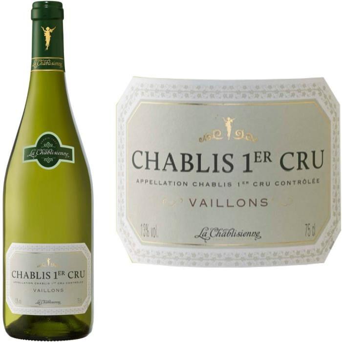 Chablis Premier Cru Vaillons La Chablisienne 2011 - Vin Blanc