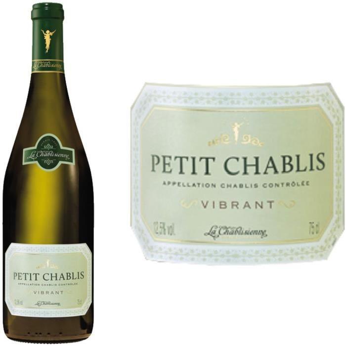 La Chablisienne Petit Chablis Vibrant - vin bla...