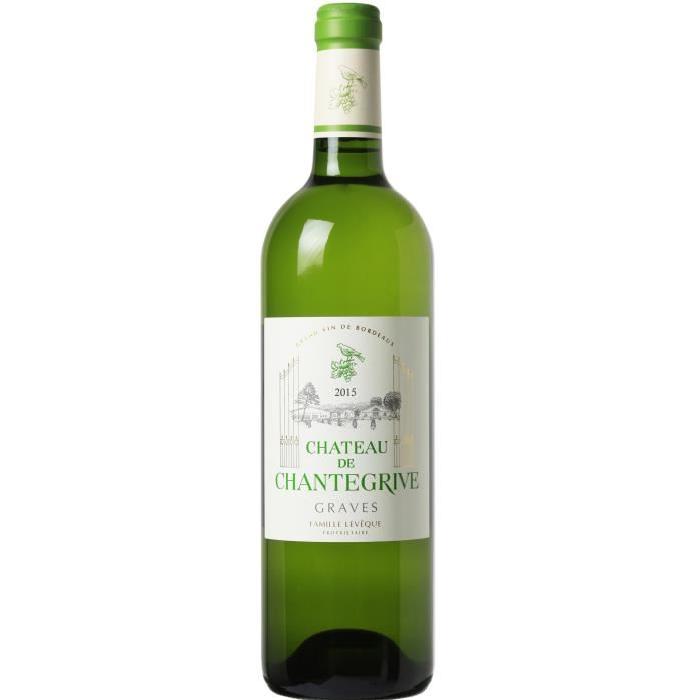 Château de Chantegrive Graves 2015 - Vin blanc