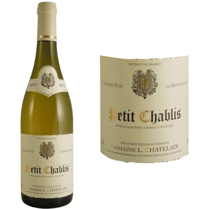 Domaine Chatelain Petit Chablis Grand Vin de Bourgogne 2015 - Vin Blanc