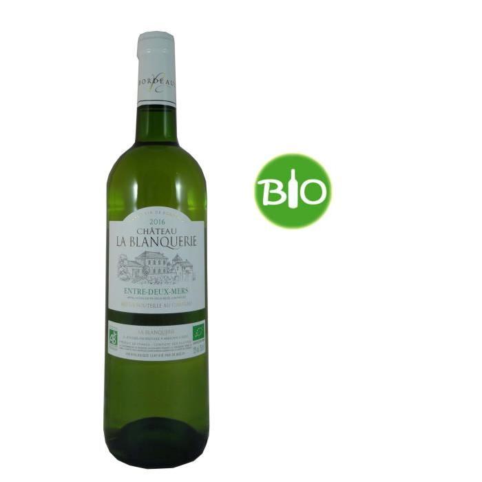 CHÂTEAU LA BLANQUERIE 2016 Entre-Deux-Mers Vin de Bordeaux - Blanc - 75 cl - AOC - BIO