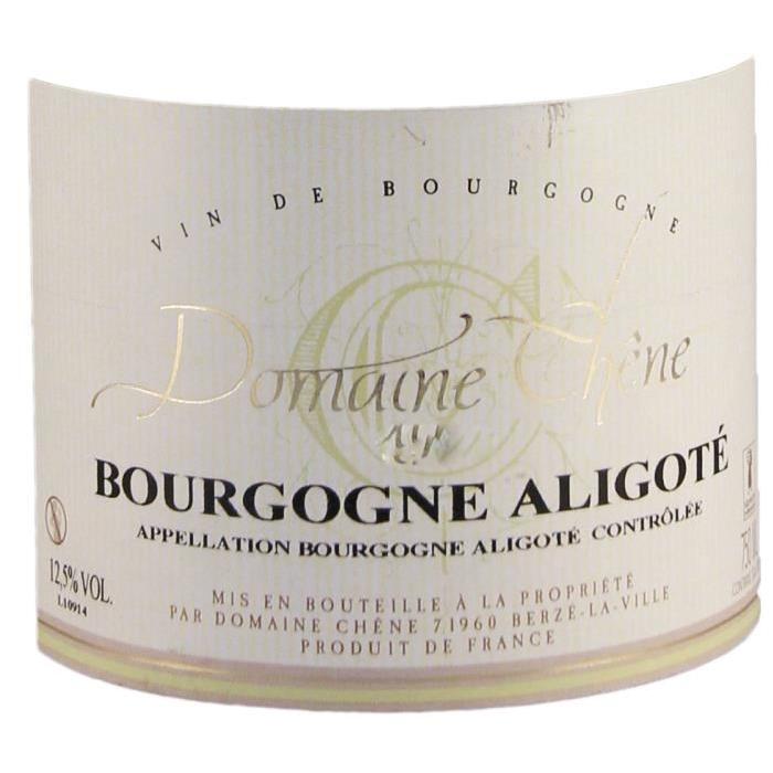 Domaine Chene Aligoté Bourgogne 2014 - Vin blanc