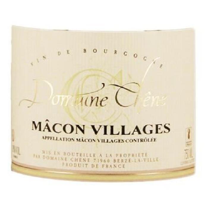 Domaine Chene Macon Villages Bourgogne 2015 - Vin blanc