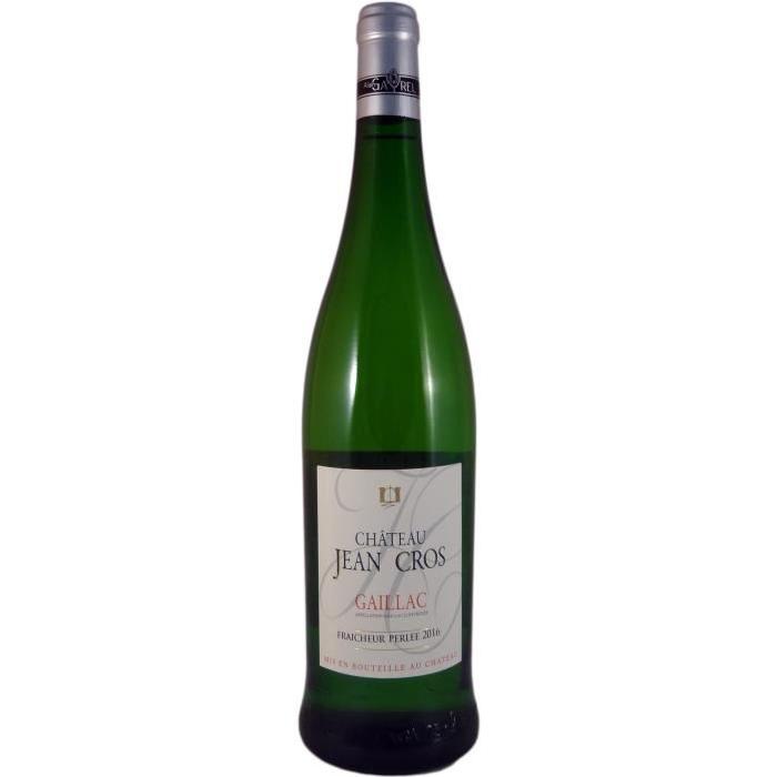 CHÂTEAU JEAN GROS 2016 Gaillac Vin du Sud Ouest - Blanc - 75 cl - AOC