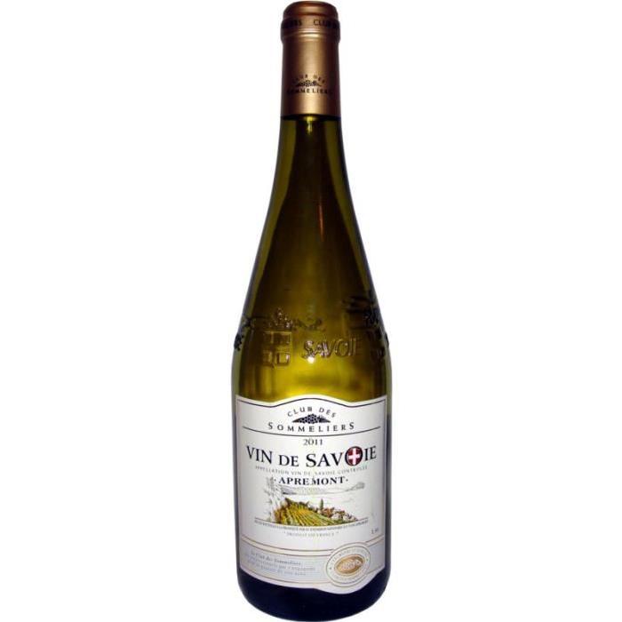 Appremont 2011 Vin de Savoie - Blanc - 75 cl - Club des Sommeliers