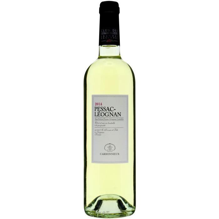 CARBONNIEUX Pessac Vin de Bordeaux - Blanc - 75 cl