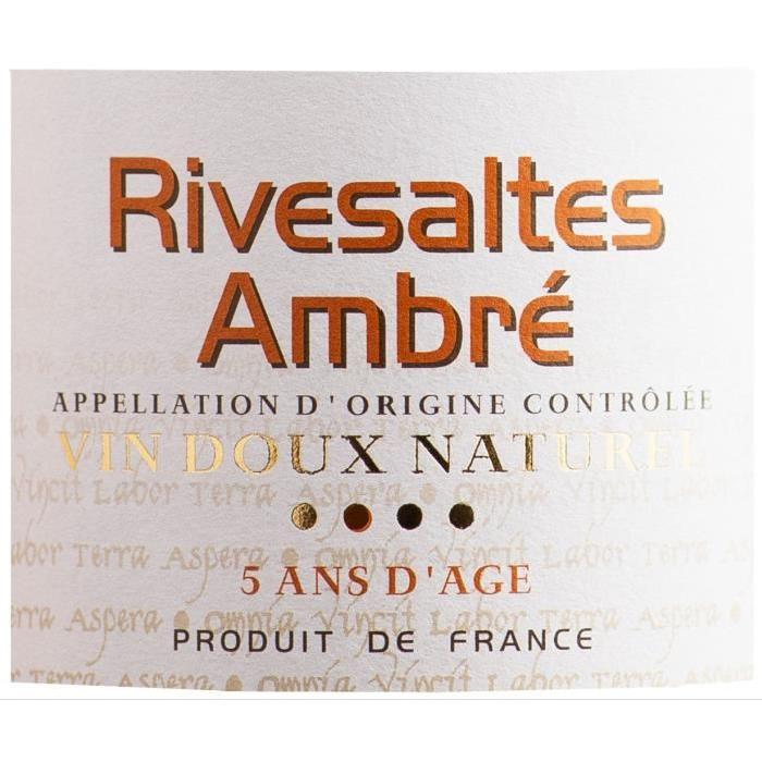 Croix Milhas AOP Rivesaltes ambré