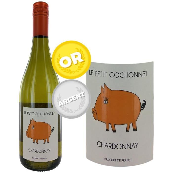 Petit cochonnet IGP OC Chardonnay 2016 - Vin blanc