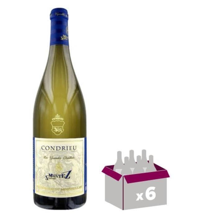 Condrieu Les Grandes Chailles Domaine Stéphane Montez - 2015 - Blanc - 75cl x6