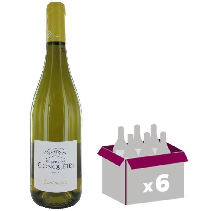 Domaine des Conquetes Guillaumette IGP Pays de l'Hérault 2016 - Vin blanc