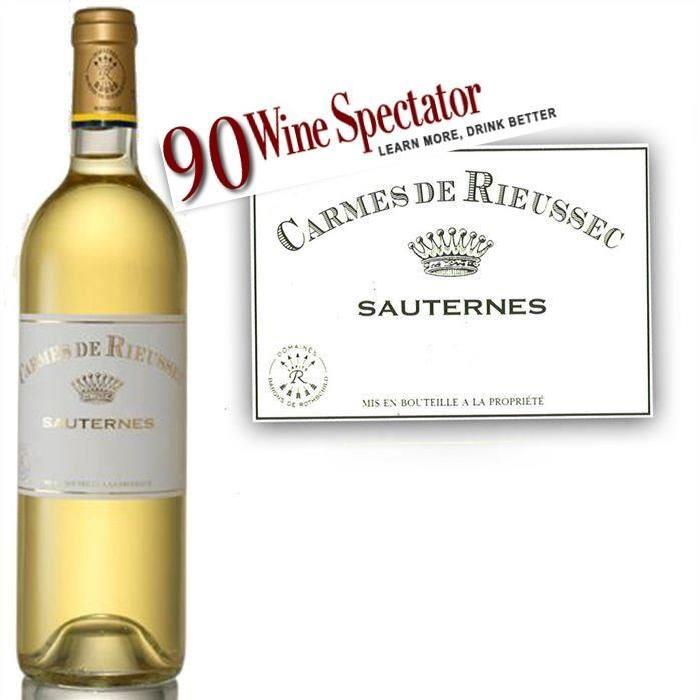 Carmes de Rieussec Sauternes 2011 - Vin Blanc