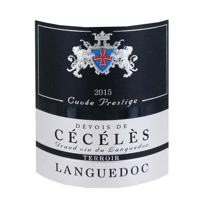 Devois de Cécéles Languedoc 2015 - Vin blanc x1