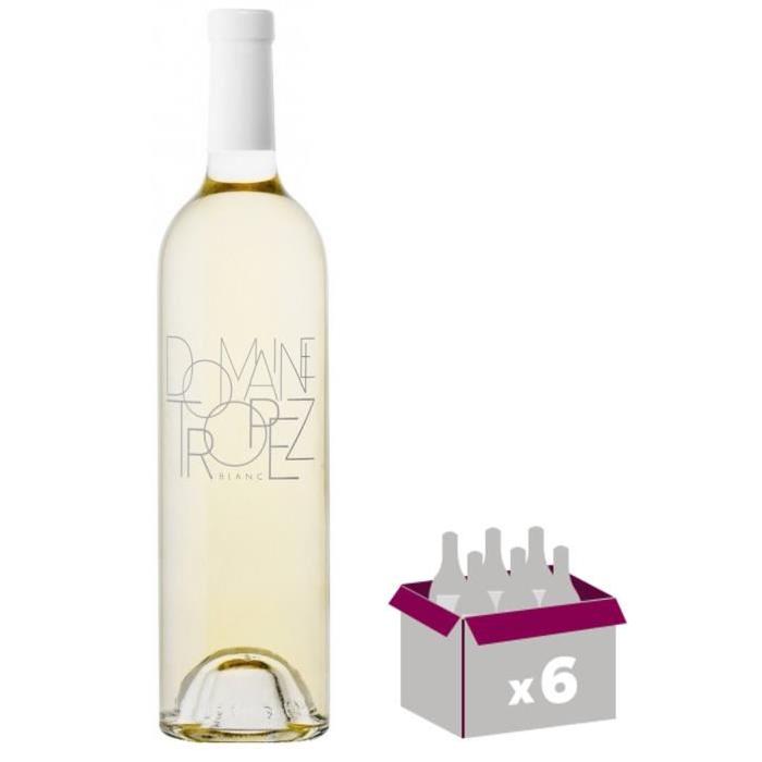 DOMAINE TROPEZ 2016 Vin de Provence - Blanc -  75 cl - AOC x 6