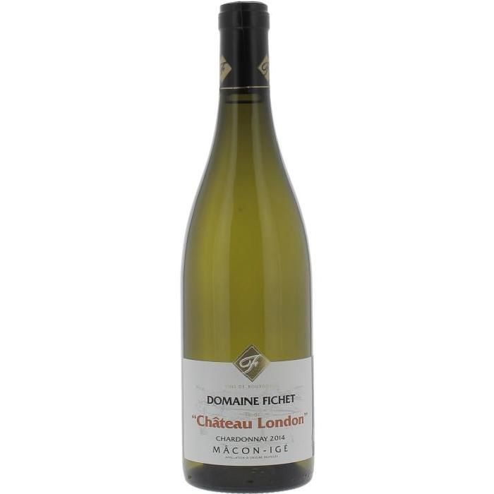 Domaine Fichet Macon IGE Château London - Grand Vin de Bourgogne - 2014  - Blanc
